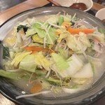 味の民芸 - 出汁たっぷり野菜チャンポン