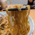 らーめん 福の神 - 福二郎まぜそば・麺ズーム