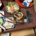 はまべ荘 - 鮑の踊り焼き