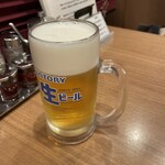 焼肉山河 - 生ビール