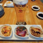 さかなとお酒 うぉんたな - 酒肴3点