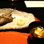 柊家旅館 - 食事、香の物、留椀