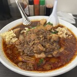 元祖スタミナ満点らーめんすず鬼 - 料理写真:辛いスタ満ソバ