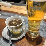 shigi/肉刺しと餃子 TAMAGO NO MIGIUE - 