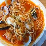 パスタmama - 海の幸とトマトの絶望パスタ