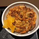 SOBA DINING 凜や - ミニかき揚げ天丼