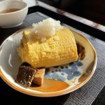 手挽きそば庵 さくら井 - だし巻き卵