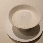メインダイニングルーム 三笠 - 焼き茄子のポタージュ