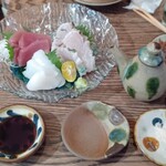 てぃんさぐぬ花 - お刺身３点盛り