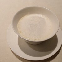 メインダイニングルーム 三笠 - 焼き茄子のポタージュ