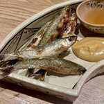 箸ずめ - もろこ炭焼き