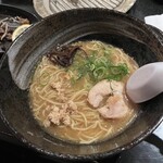 稀鳥屋 - 〆のしょうゆとんこつラーメン