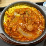 松屋 - 料理写真:愛媛西条てっぱんナポリタンハンバーグ定食