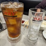 ホルモン焼肉 明樂 - 黒ウーロン茶（大）