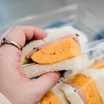 喫茶チロル - ハム玉子サンド