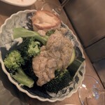 イタリアン屋台　バル河野 - ブロッコリーのバーニャカウダソース