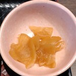 大戸屋 - 漬物。