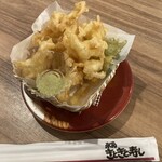 氷見きときと寿し - 白エビの天ぷら　
