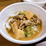 鳥ぎん - もつ煮 ごはん