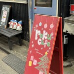 roku cafe - お店の看板