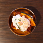 roku cafe - かぼちゃプリン（800円）