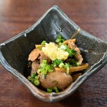 海鮮丼いちば - のど黒肝しぐれ煮