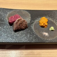 うしうらら - 低温調理したヒレの炙り