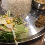 インド料理 パリワル - 焙煎亜麻仁のチャトニが美味しい♪