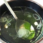安楽亭 - わかめスープ
