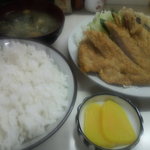 銀星食堂 - （水曜日）　A定食　ライス普通（どんぶり飯）　トンカツ　　　