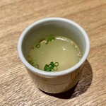 地葉 いずみ - 鶏スープ