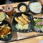 丼 万次郎 - 鯵尽くし膳