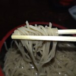 そば処 おおほり - 麺上げ