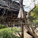 cafe lily - 店舗入口付近