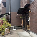 レイノ コーヒーストア - お店の入り口