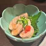 相撲茶屋ちゃんこ江戸沢 - ポン酢のあん肝