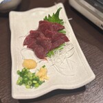 相撲茶屋ちゃんこ江戸沢 - 馬刺し