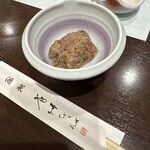 酒菜やまざき 駅前店 - あじのなめろう