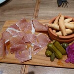 ビストロ ドゥーブルオーンズ - 佐助豚の生ハム