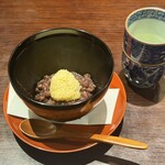 冨久屋 - 【水菓子】きびのぜんざいと煎茶