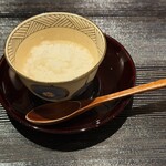 冨久屋 - 【前菜②】アマダイの頭の出汁のおじや