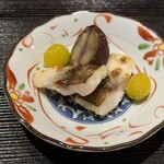冨久屋 - 【焼き物】カマスの塩焼き　渋栗　銀杏