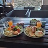 Kampaeng Ngam Hotel - 料理写真:相方の朝食プレート、ワンサの朝食プレート