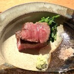 割鮮 入たに - 【 鹿児島牛のフィレの塩焼き 】