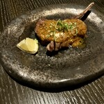 Iron Bay - 仔羊のグリル　自家製サルサモレ　ガーデンアロマ