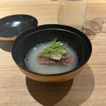 京都肉割烹 みや田 - 蓮根すり流し椀