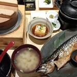 五穀 上尾店 - とろ鯖一夜干し定食