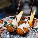 串揚げ あとわ - くっとーと（@kuttoto.gourmet）／撮影