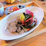 秋風舎 - 川内きのこ のクリーム煮込み