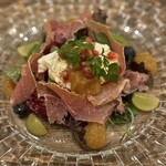 330538230 - ブラッティーナと柿のジュレ